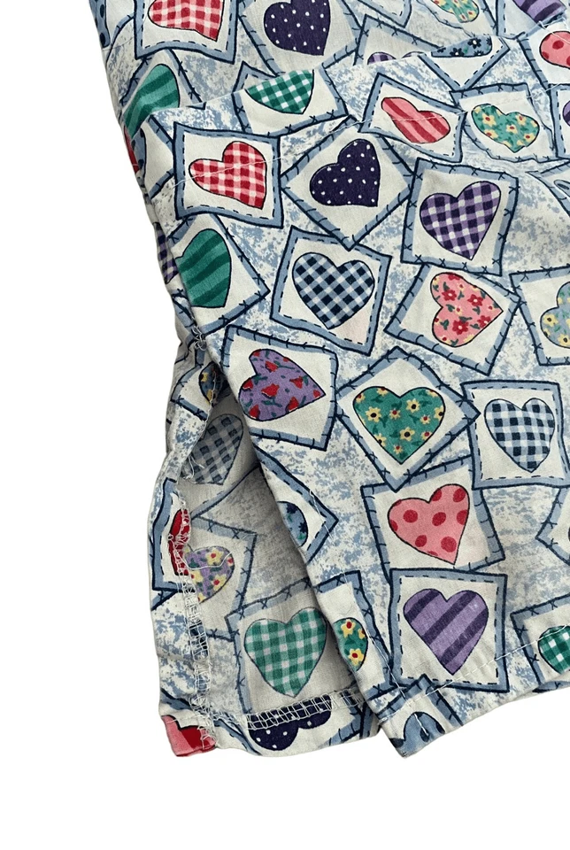 Set of 2 Scrub Tops Scrub HQ Peaches Uniforms Workwear Career Healthcare Work Me - Image 3 of 4