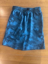 Runway Boys Blue Camo Quick Dry Wicking Shorts Size 8