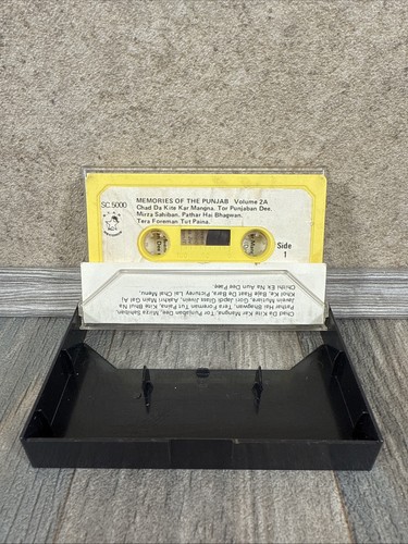 Memories Of The Punjab Vol 2A Bollywood Rare Cassette Vintage Retro Punjabi Used - Picture 10 of 14