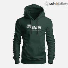 SIG SAUER P320 Firearms Pistol logo funny HOODIE T-Shirt Funny USA S-3XL