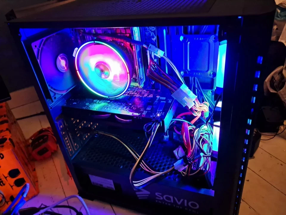 Gaming PC Computer RX 580 8gb - Image 2 of 4