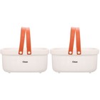  2 Pack Badezimmer Organizer Korb Badkörbchen Reisebehälter Für Toilettenartikel
