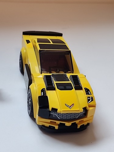 Lego Speed Champions 75870 Chevrolet Corvette Z06 unvollständig mit Minifigur - Bild 5 von 11
