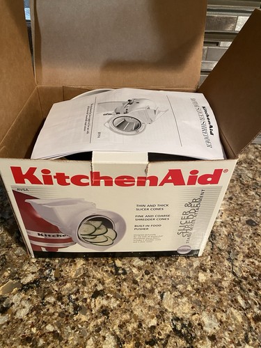 New! KitchenAid Rotor Slicer Shredder Stand Mixer Attachment RVSA - Picture 10 of 15
