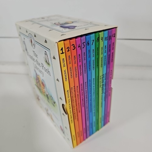 Winnie the Pooh Bibliothek Buchset Hardcover komplette Bücher #1-12 A.A. Milne 1998 - Bild 11 von 17