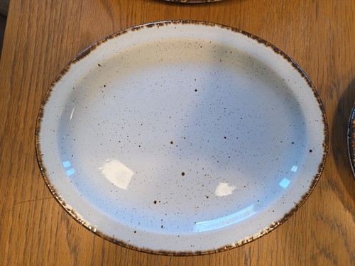 X4 Stonehenge Midwinter Oval Plates Oven-To-Tableware - 1970's Vintage Retro - Picture 3 of 18