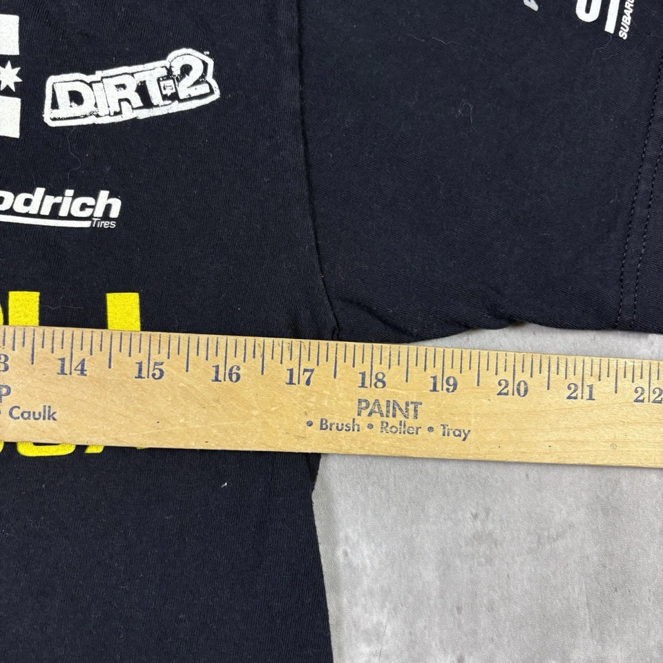 T-shirt Monster Subaru Rally Team USA nera DC Motocross taglia small logo grande - Immagine 4 di 4