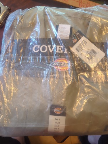 Dickies Tuta Uomo Manica Corta Kaki Abbigliamento Lavoro Divisa 33999 Nuova 2XL Reg - Foto 2 di 5