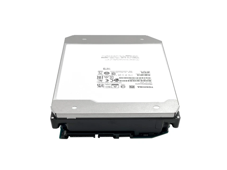 Toshiba 16TB MG08ACA16TE 512MB 7200RPM SATA 6.0Gb/s 3.5" Internal Enterprise HDD - Image 2 of 4