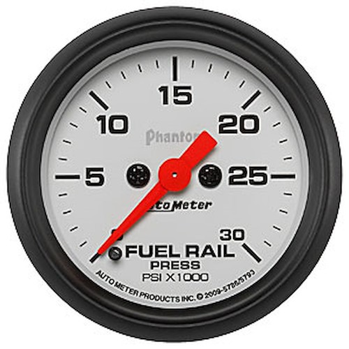 Auto Meter 5786 Phantom Diesel Fuel Rail Pressure Gauge