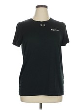Under Armour Women Black Active T-Shirt XL