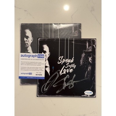 Mark Tremonti & Slash Speak Softly Love 7 Inch Record W/Signed Art COA ACOA #3