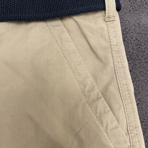 Sonoma Shorts Cargo Herren 44 Big And Tall hellbraun neu mit Etikett 100% Baumwolle mit Gürtel - Bild 9 von 16