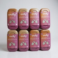 Welly Face Saver Clear Hydrocolloid Spot Bandages For Acne Blemishes 8 Packs