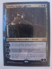 Vraska Golgari Queen Magic The Gathering Planeswalker Ravnica 213 MTG Mythic