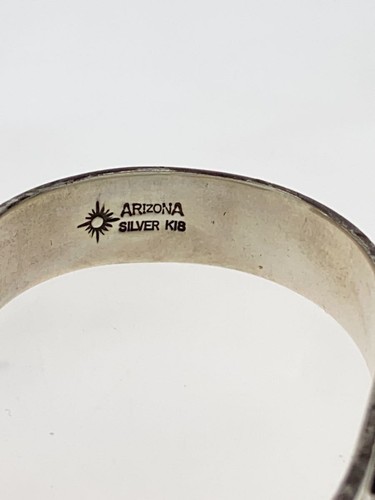 Brazalete de plata Arizona Freedom para hombre SV925 17 cm nuevo - Imagen 2 de 3