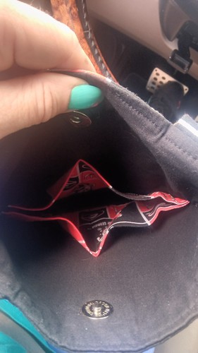 University Of Georgia Bulldogs Purse Bag UGA Dawgs 5-comparrments Handbag - Picture 7 of 8
