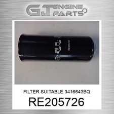RE205726 FILTER SUITABLE 3416643BQ fits JOHN DEERE (NEW AFTERMARKET)