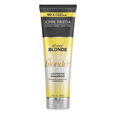 John Frieda Shampoo Sheer Blonde Go Blonder Lightening 8.3 Fl Oz (Pack of 2) 
