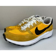 Men Nike Waffle Nav University Gold suede athletic sneakers shoes FJ4195-700, 13