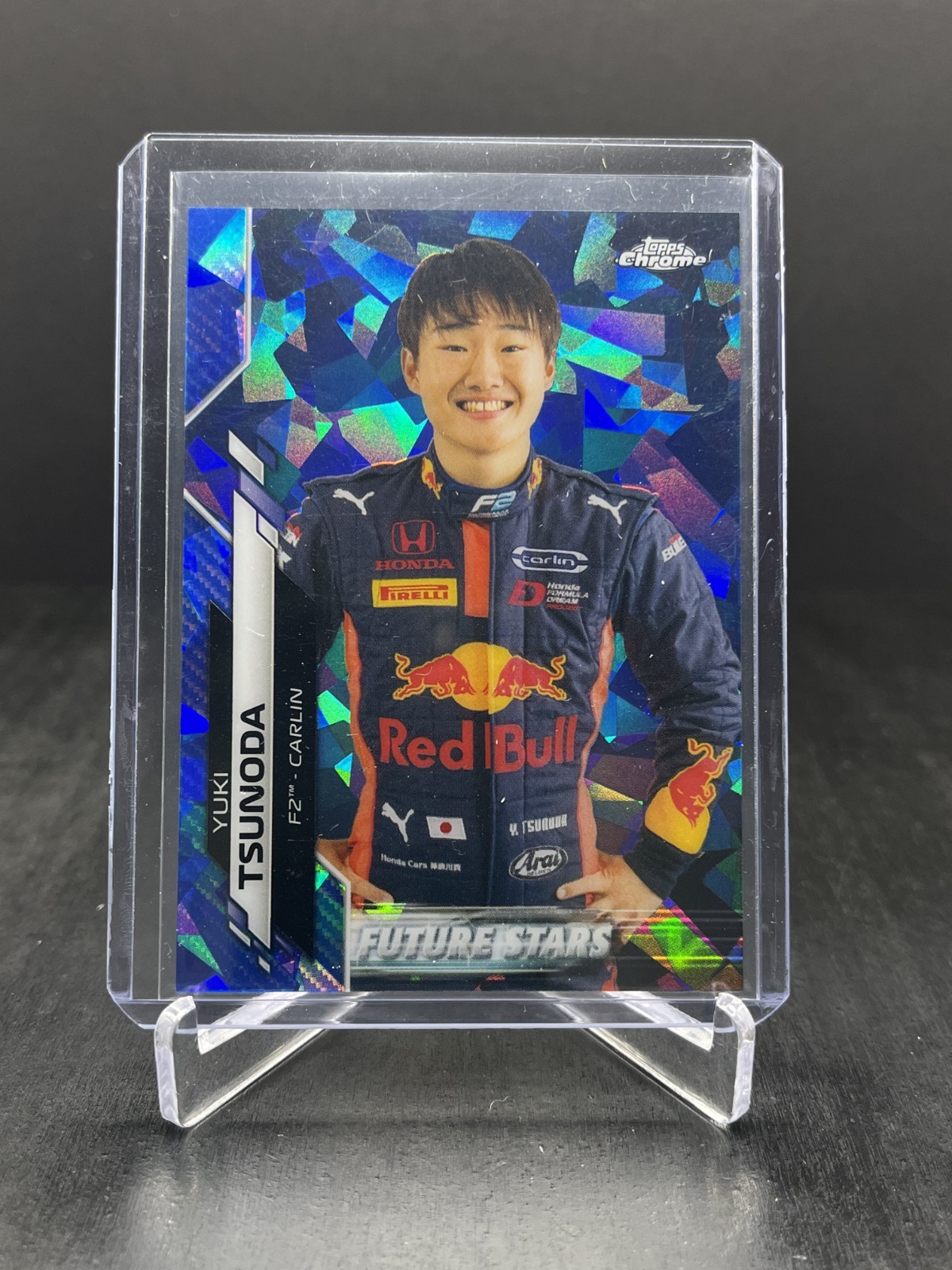 2020 Topps Chrome Sapphire Formula 1 F1 Yuki Tsunoda Future Stars #60 (C)