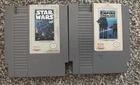 2 NES Games: Star Wars & Empire Strikes Back Tested Works Great Nintendo NES