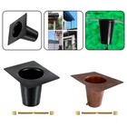 Metal Rain Chain Gutter Adapter for Different Rain Chain Sizes and Styles