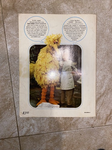 Sesamstraße - Big Bird’s Busy Book 1975 - Bild 8 von 8