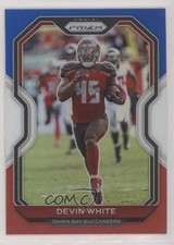 2020 Panini Prizm Red White & Blue Prizm Devin White #259 06qn