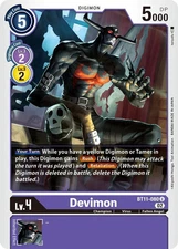 Devimon BT11-080 U Dimensional Phase Digimon TCG