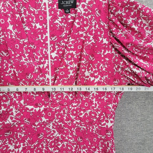 VESTIDO MAXI MANGA ABULLONADA CUELLO EN V COLECCIÓN J.CREW, TALLA 12 - Imagen 6 de 10