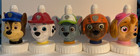 Good 2 Grow Lot of 5 Lid Top Toppers Paw Patrol