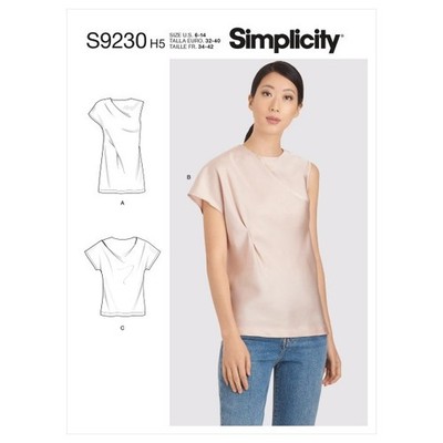 SIMPLICITY Schnittmuster 9230 Misses Damen Plus Tops 16-24