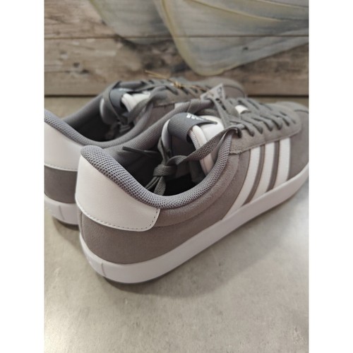 Adidas VL Court 3.0 Sneakers Uomo Taglia 11 ID6276 Grigio/Bianco - Foto 6 di 11