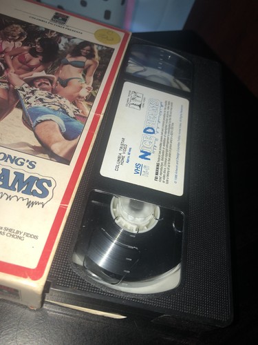 Cheech Chongs Nice Dreams (VHS, 1991) Columbia Sideloader Intact Ex-Rental - Picture 3 of 4