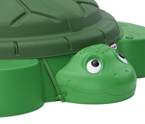 Caja de arena Little Tikes Turtle, para niños y niñas de 1 a 6 años - Imagen 7 de 9