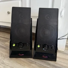 Rocketfish 2 Digital Wireless RF-WS01 Speakers Adapters Battery *Speakers Only 