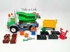 LEGO 10680 Garbage Truck Junior Set Complete Refuge Recycle