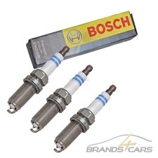 3x BOSCH ZÜNDKERZE IRIDIUM FÜR CITROEN C1 1.0 05-10