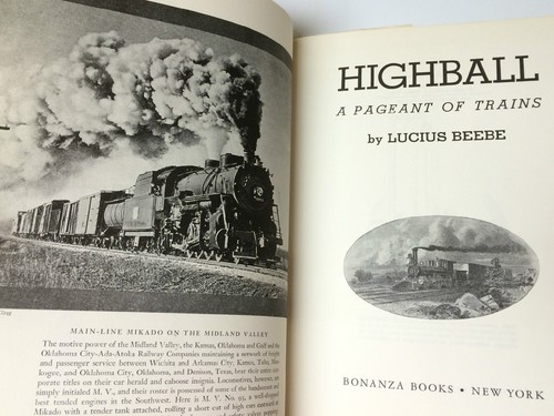 BOOK: HIGHBALL A PAGEANT OF TRAINS 1945 - Picture 3 of 3