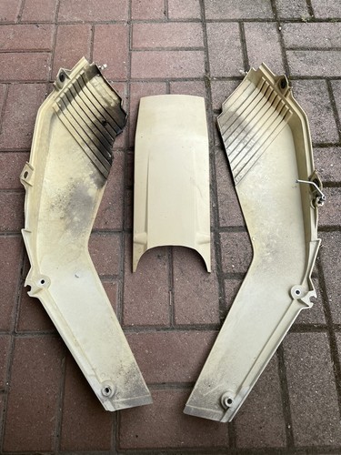 PLASTICHE LATERALI BENELLI S50 CARTER COVER CENTRALE PORTAPACCHI CODINO PLASTICA - Foto 6 di 9