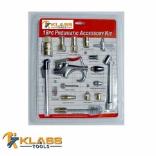 18 Piece Pneumatic Accessory Kit
