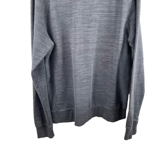 Champion Mens Sweatshirt Gray Large Cotton Blend Crew Neck Long Sleeves - Picture 6 of 9