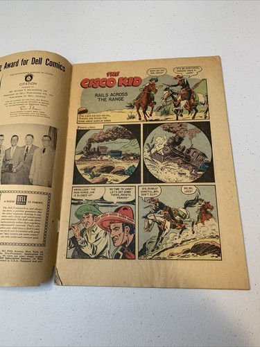 Cisco Kid #31  Dell Comics 1956 April/June  10 cent comic   VERY RARE- NICE !!! - Picture 11 of 12