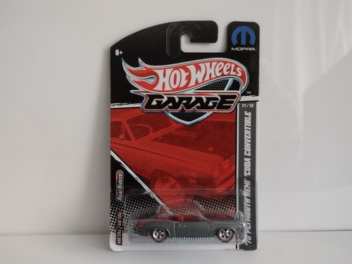 Hot Wheels Garage Series Real Riders '70 Plymouth Hemi Die Cast - Bild 1 von 2
