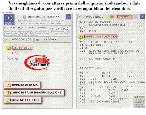 FARO FANALE PROIETTORE SX H4 PER FIAT UNO 1983> DUNA-FIORINO 1987> - Foto 3 di 3