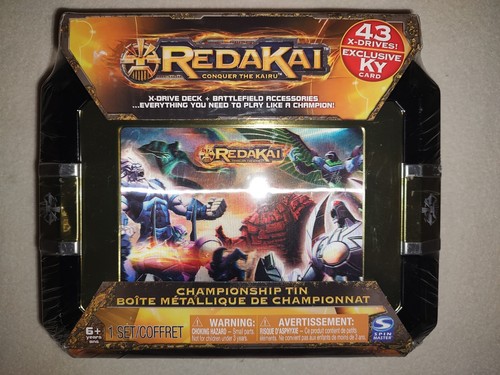 Trading Card Game Redakai, Conquer The Kairu karty 3D i etui 3D nieotwarte - Zdjęcie 1 z 4