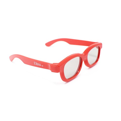1 x Passive 3D Red Kids Childrens Glasses for Passive TVs Cinema Projectors - Picture 6 of 10