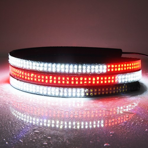 2PCS 70" inch Truck Emergency Strobe Lights Strip LED Running Board Lights Bar - Picture 18 of 21