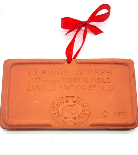Country Home Collection Clarion Seraph 1991 1st. Edition Cookie Mold Limited - Picture 8 of 8